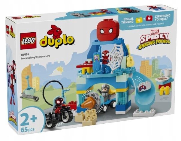 Lego(r) Duplo 10464 Úkryt pavoučího týmu