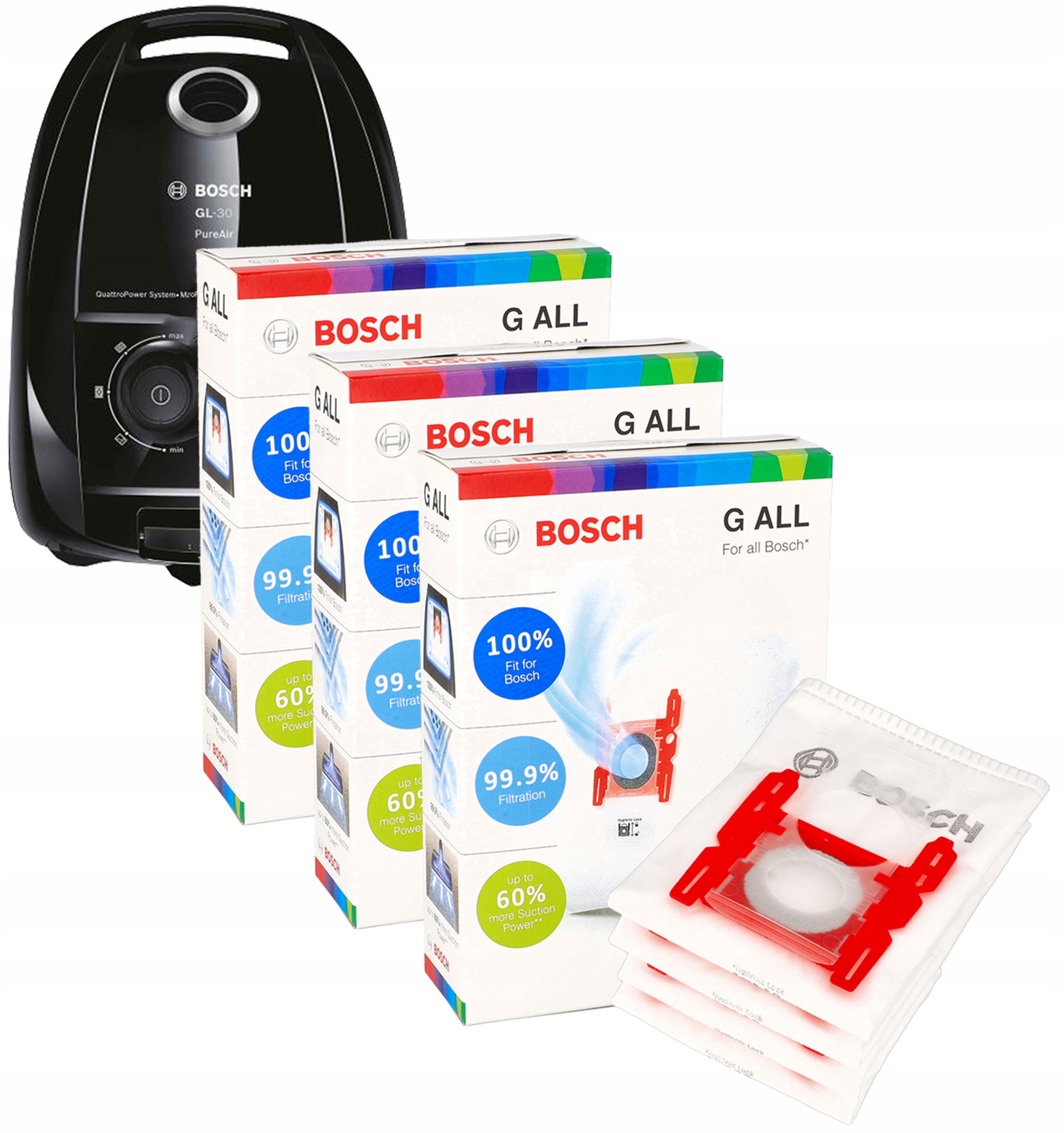 

Worki do odkurzacza Bosch G All 12 szt