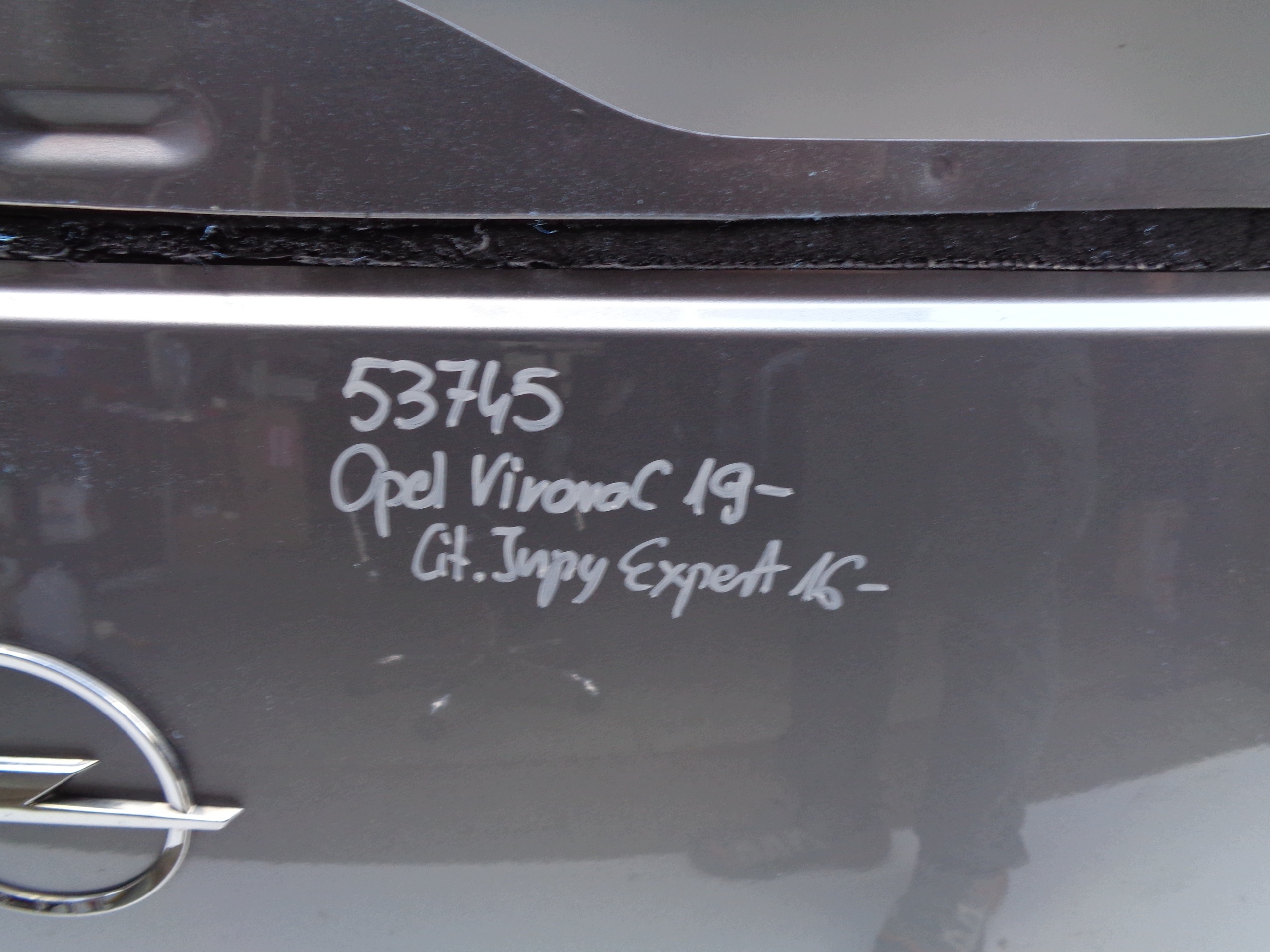 door right rear. OPEL VIVARO C 19- CITROEN JUMPY EXPERT 16- PROACE 53745