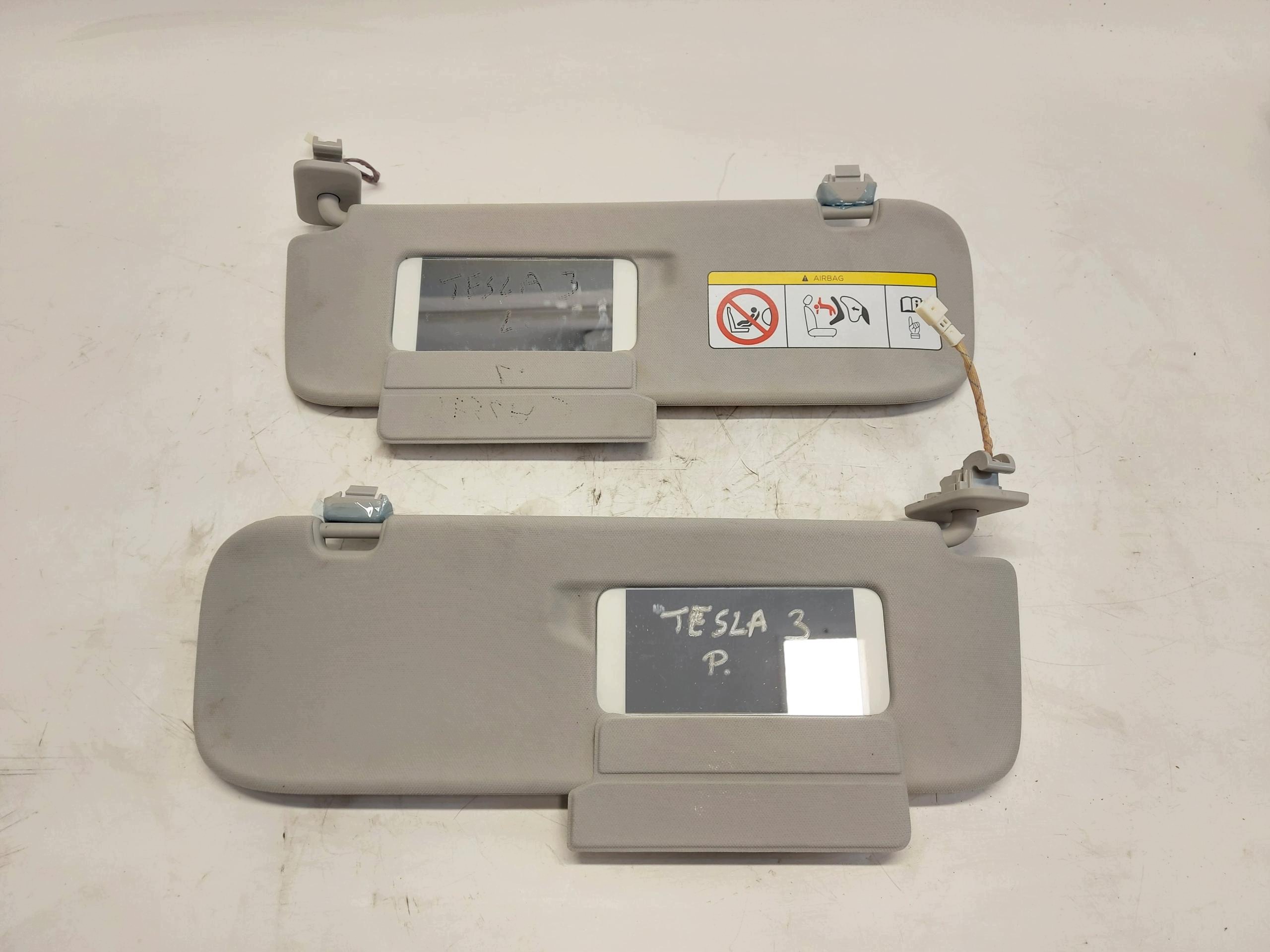 TESLA MODEL 3 2022r cover przeciwsloneczna left right komplet