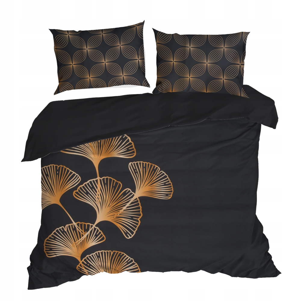 Posteľná Bielizeň z makosatínu VICTORIA10 160x200 ginkgo