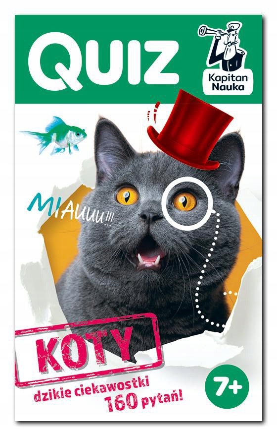 

Kapitan nauka. Quiz Koty Kapitan Nauka