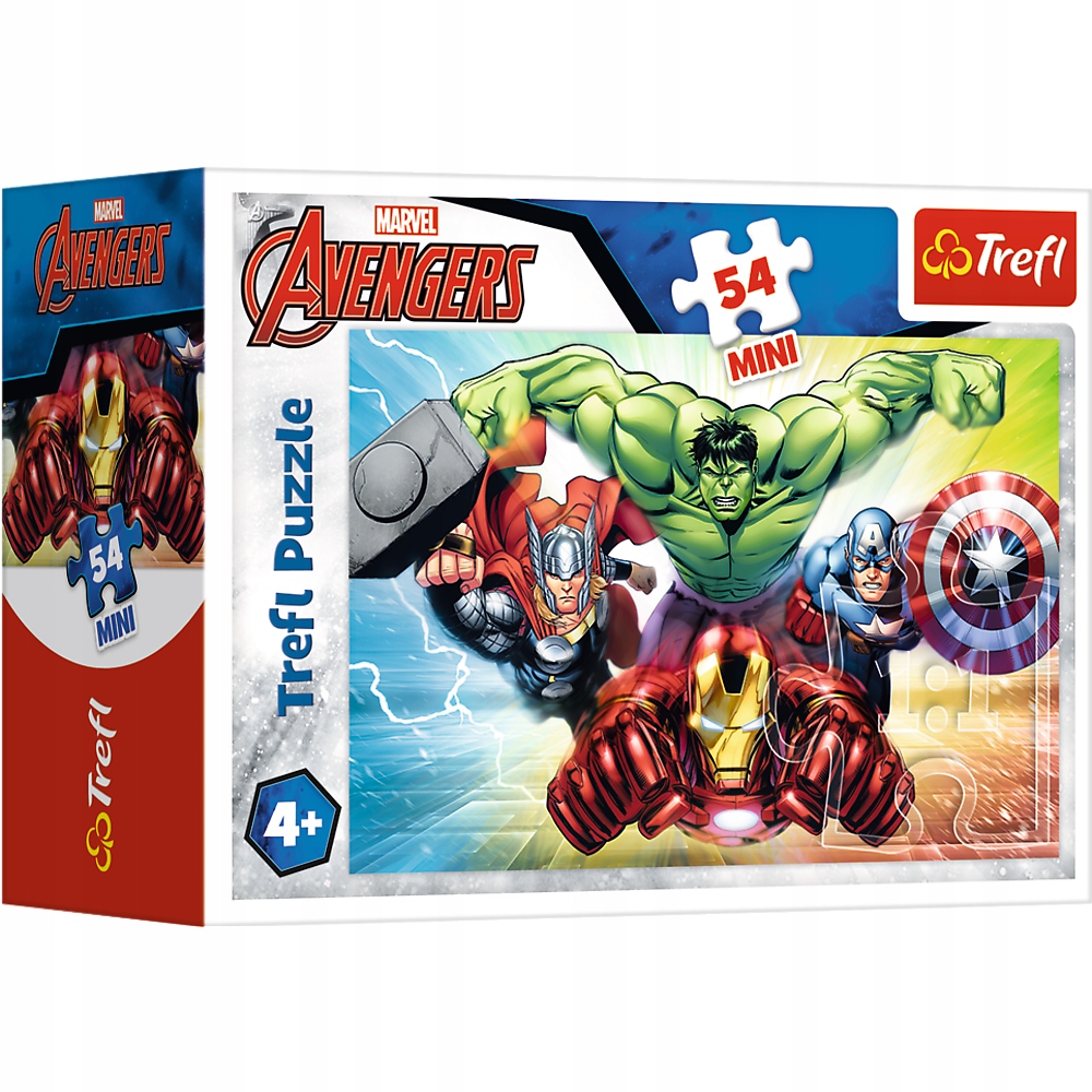 

Puzzle Disney Avengers Bohaterowie Mini 54el 19613