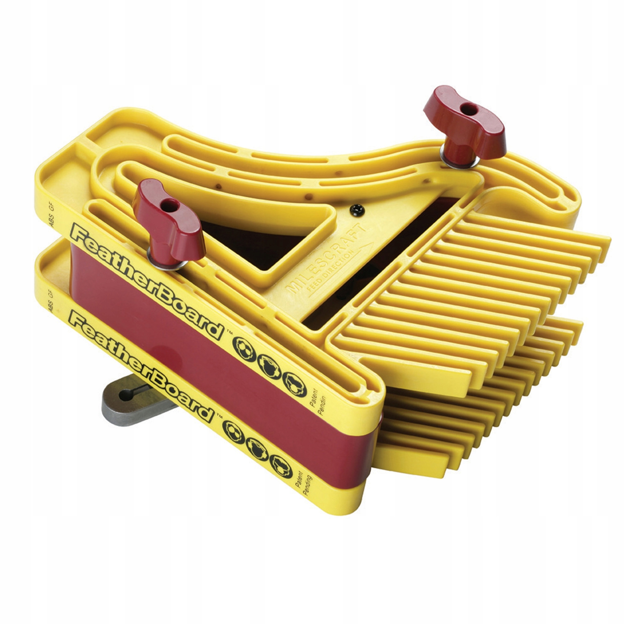 Grzebień dociskowy stolarski podwójny Milescraft docisk do piły i frezarki