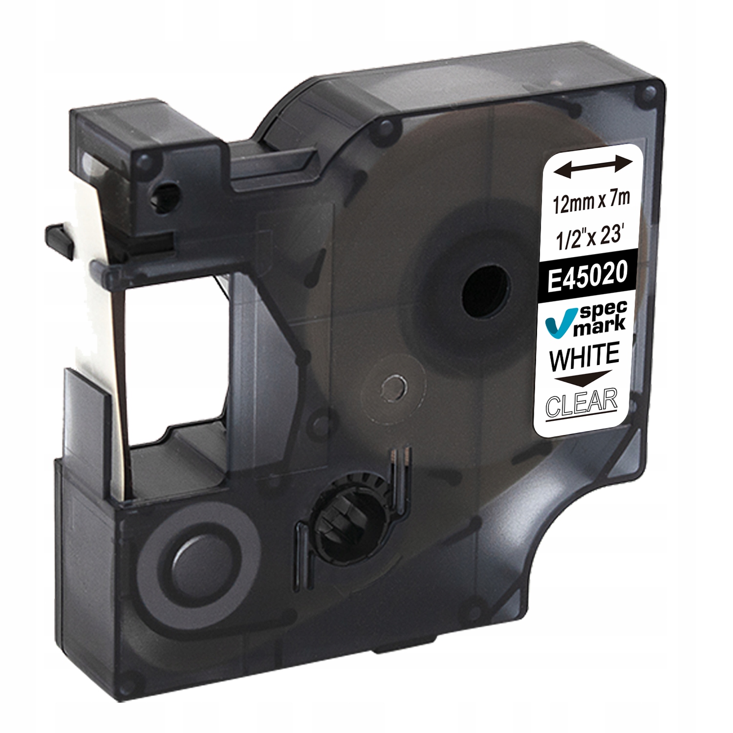 

Taśma do Dymo D1 45020 S0720600 12mm Przeźroczysta