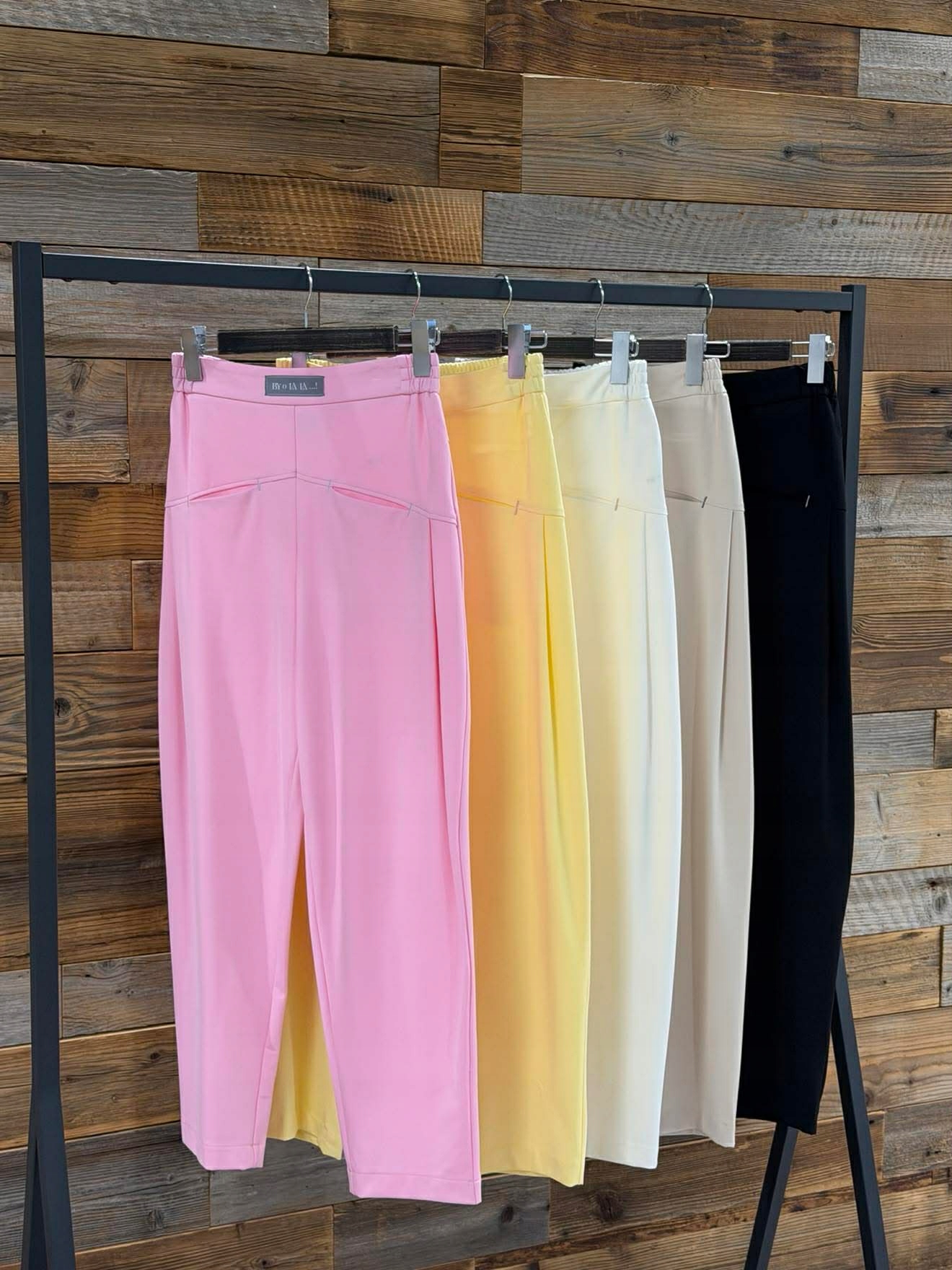 By O La La Kalhoty Allure Černé M 38