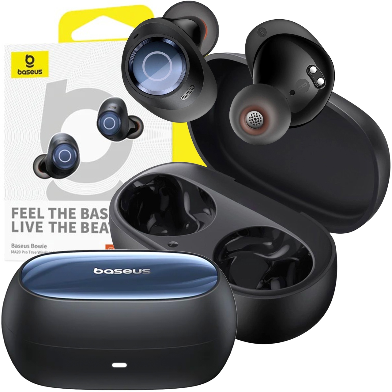 Bluetooth Bezdrátová Sluchátka Bowie MA20 Pro Tws Anc IPX6 Bt 5.3