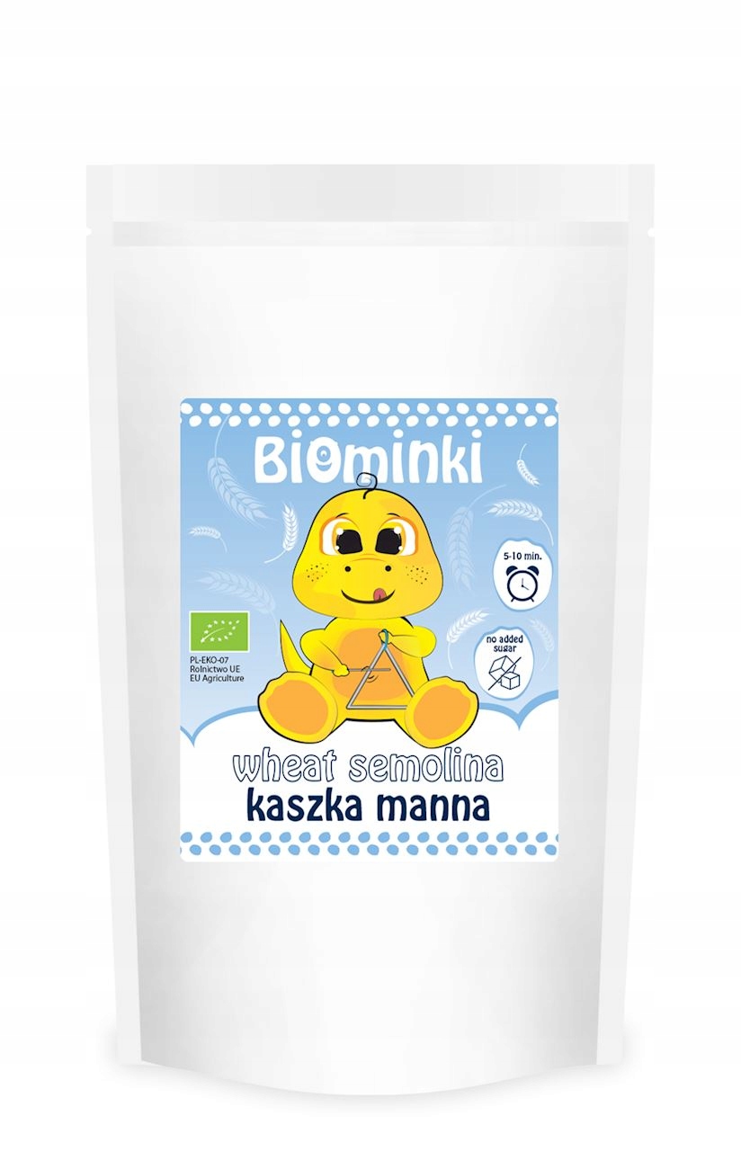 KASZKA MANNA BIO 200 g - BIOMINKI