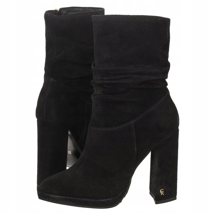 Kotníkové Boty Carinii černé B9307