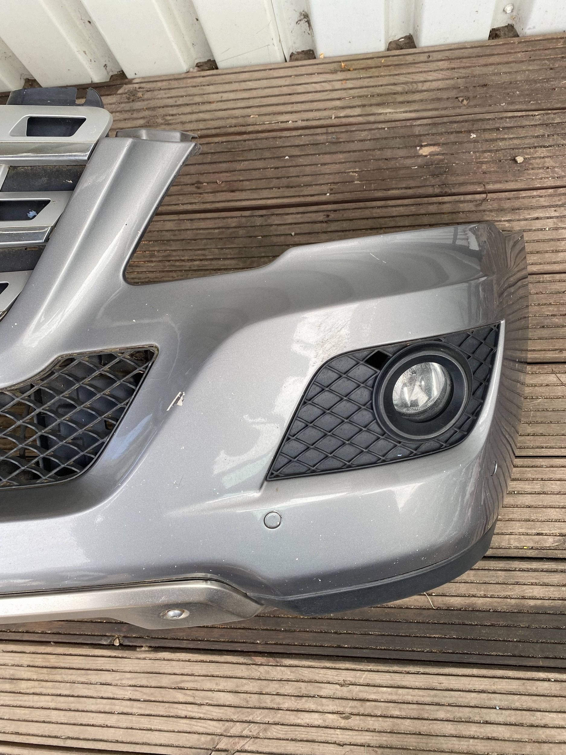 MERCEDES ML W164 LIFT complete bumper front front PDC C792