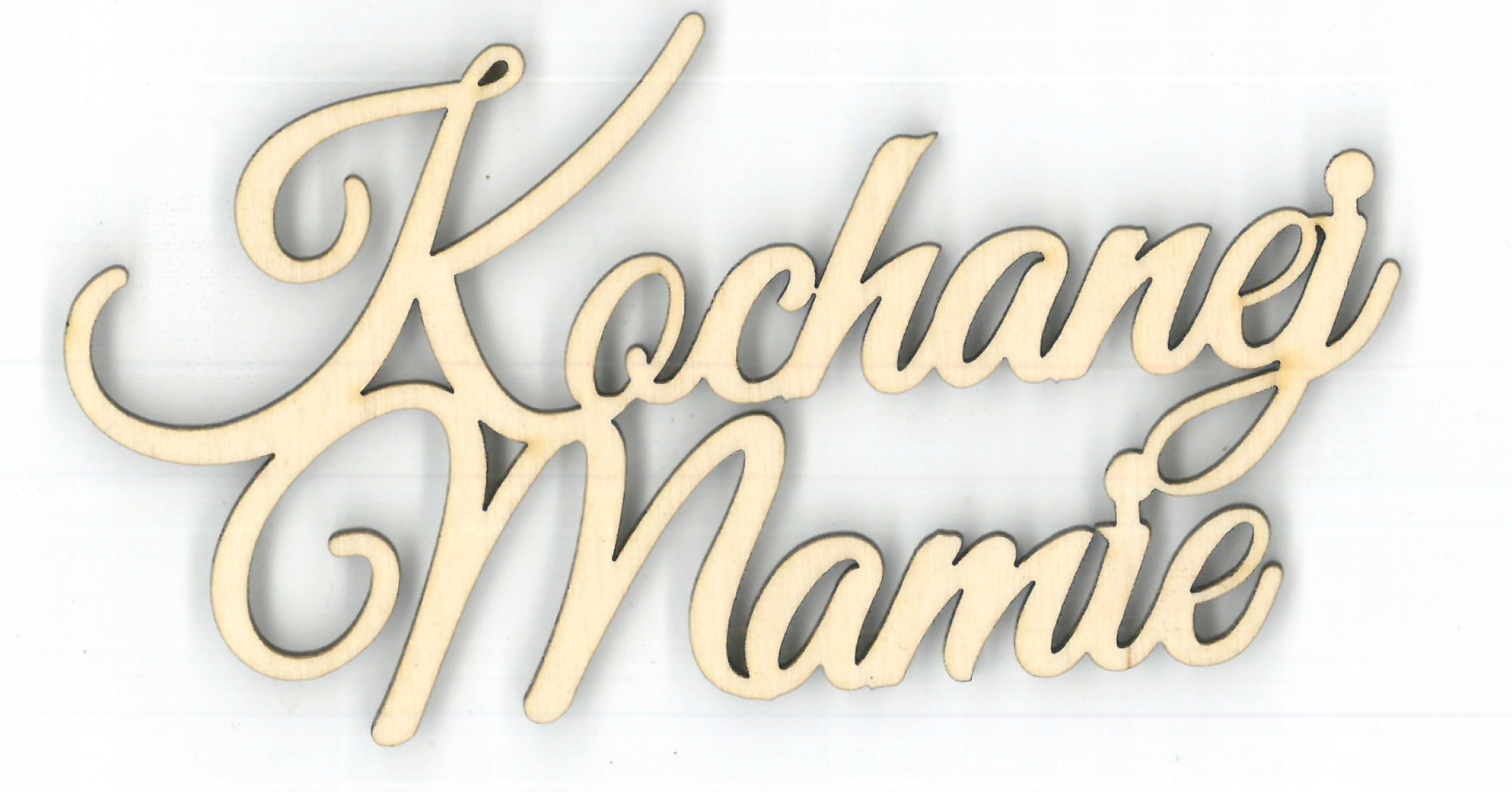 

Drewniany Napis Kochanej Mamie decoupage Ślub