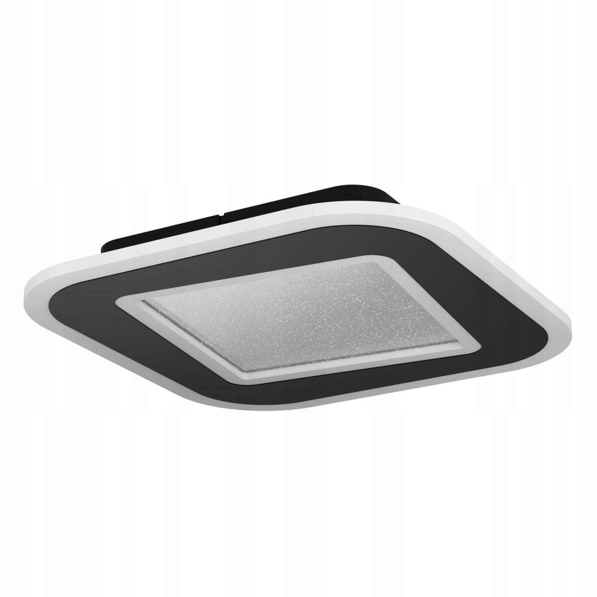 Stropné Led svietidlo Eglo Macchioni čierne 20W 2360lm Cct diaľkové ovládanie