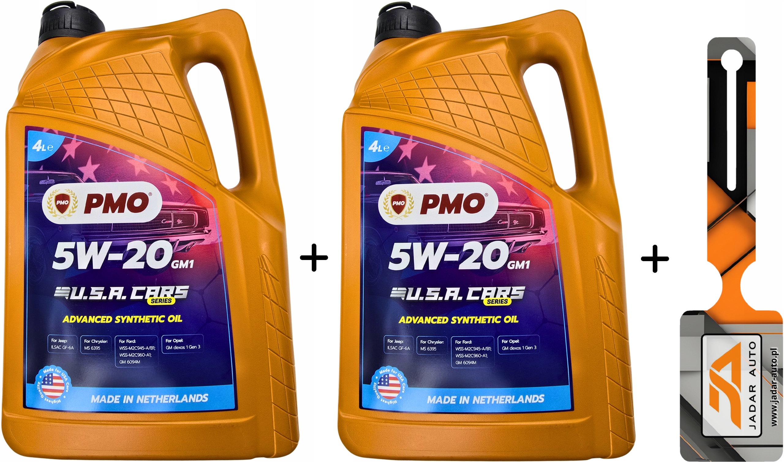 Olej Pmo 5W20 (4+4) 8L GM1 U.s.a Cars Sada