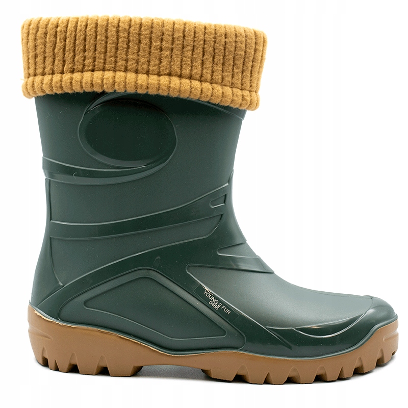 Kalosze ocieplane DAMSKIE ciepłe gumowce OCIEPLACZ wymienny gumiaki Demar Rozmiar 38