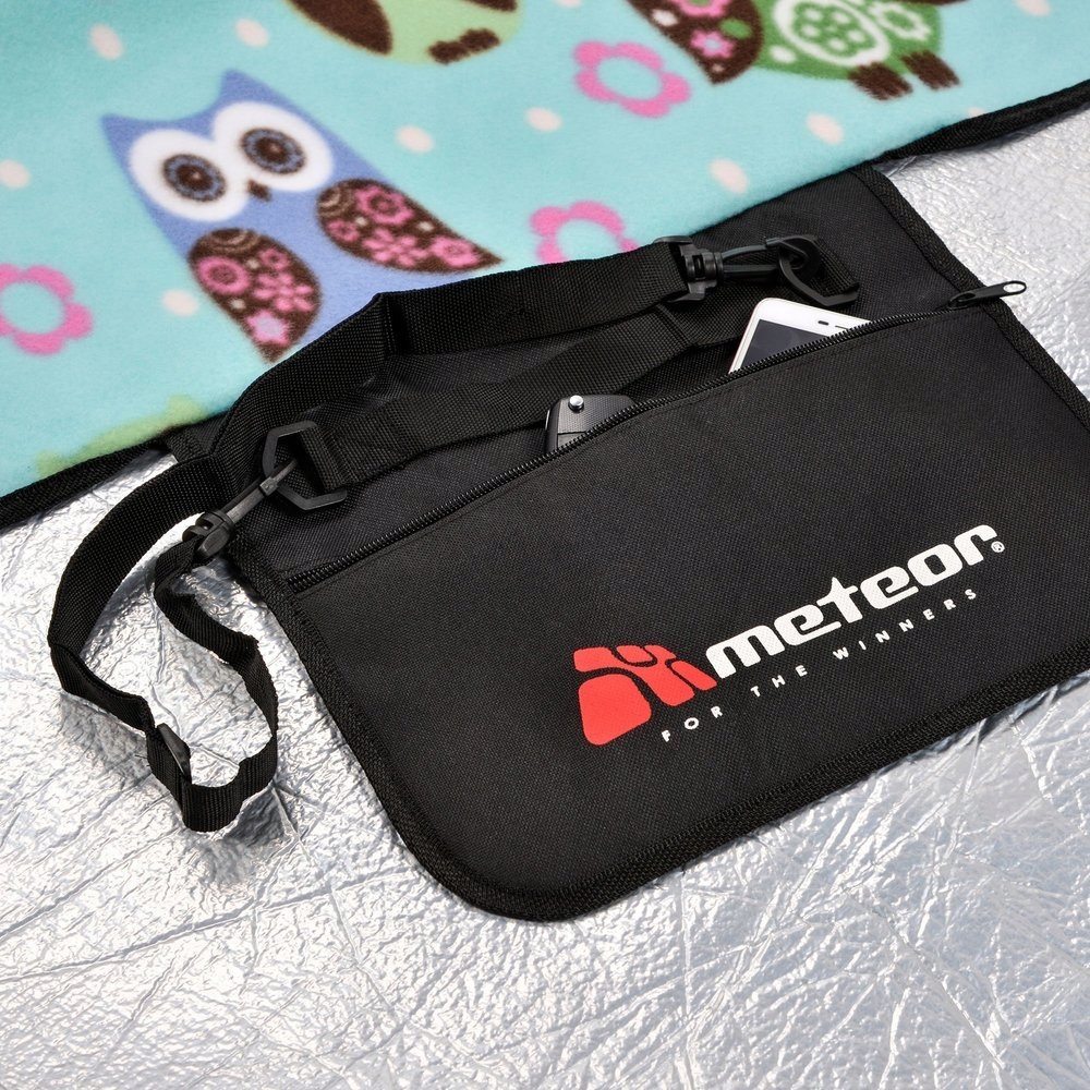 Koc piknikowy plażowy składany z kieszonką 2XL 200x200 Meteor Model KOC