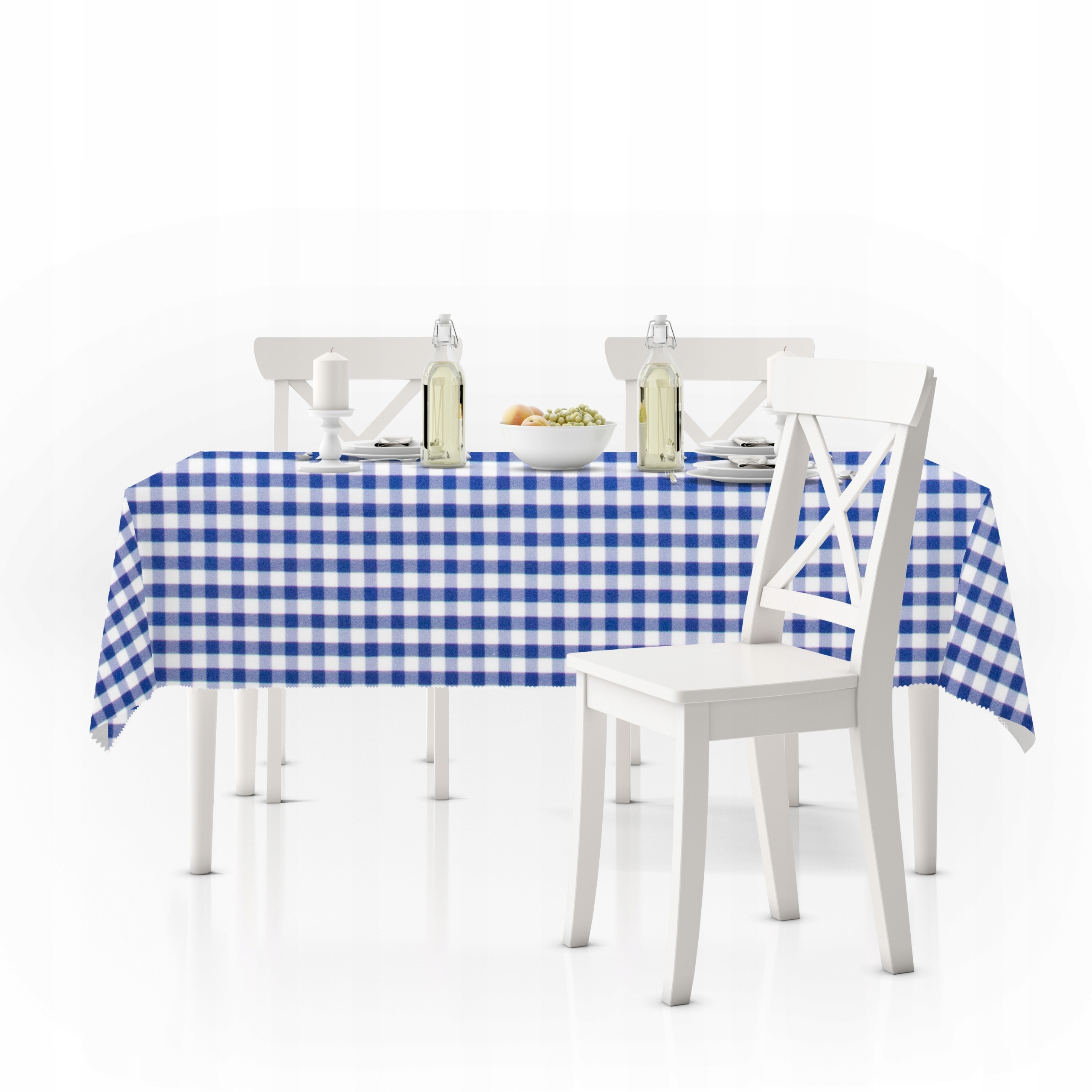 

Obrus W Kratkę 100x140 Kratka chaber 1x1 Jakość