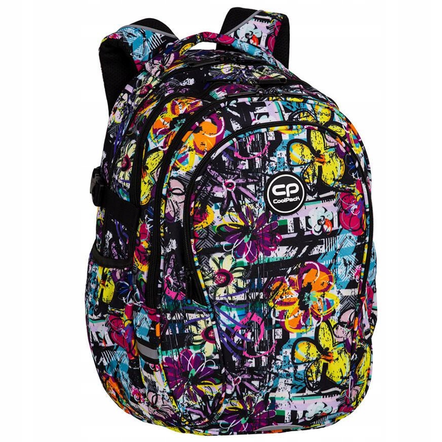 COOLPACK ŠKOLSKÁ TAŠKA PRE MLÁDEŽ FACTOR POSTER FLOWER DIEVČENSKÁ