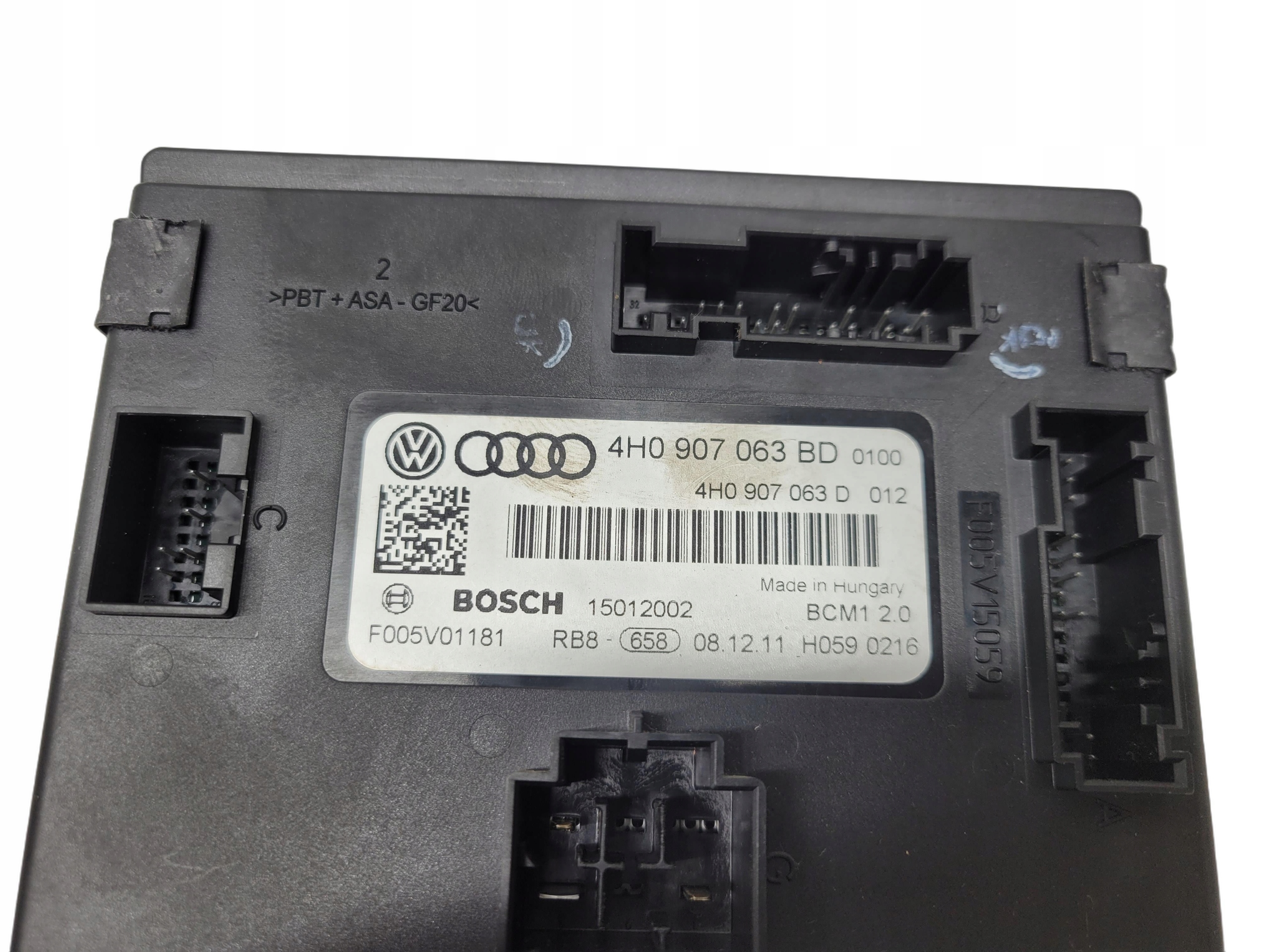 module control unit KOMFORTU VW TOUAREG II 7P 4H0907063BD