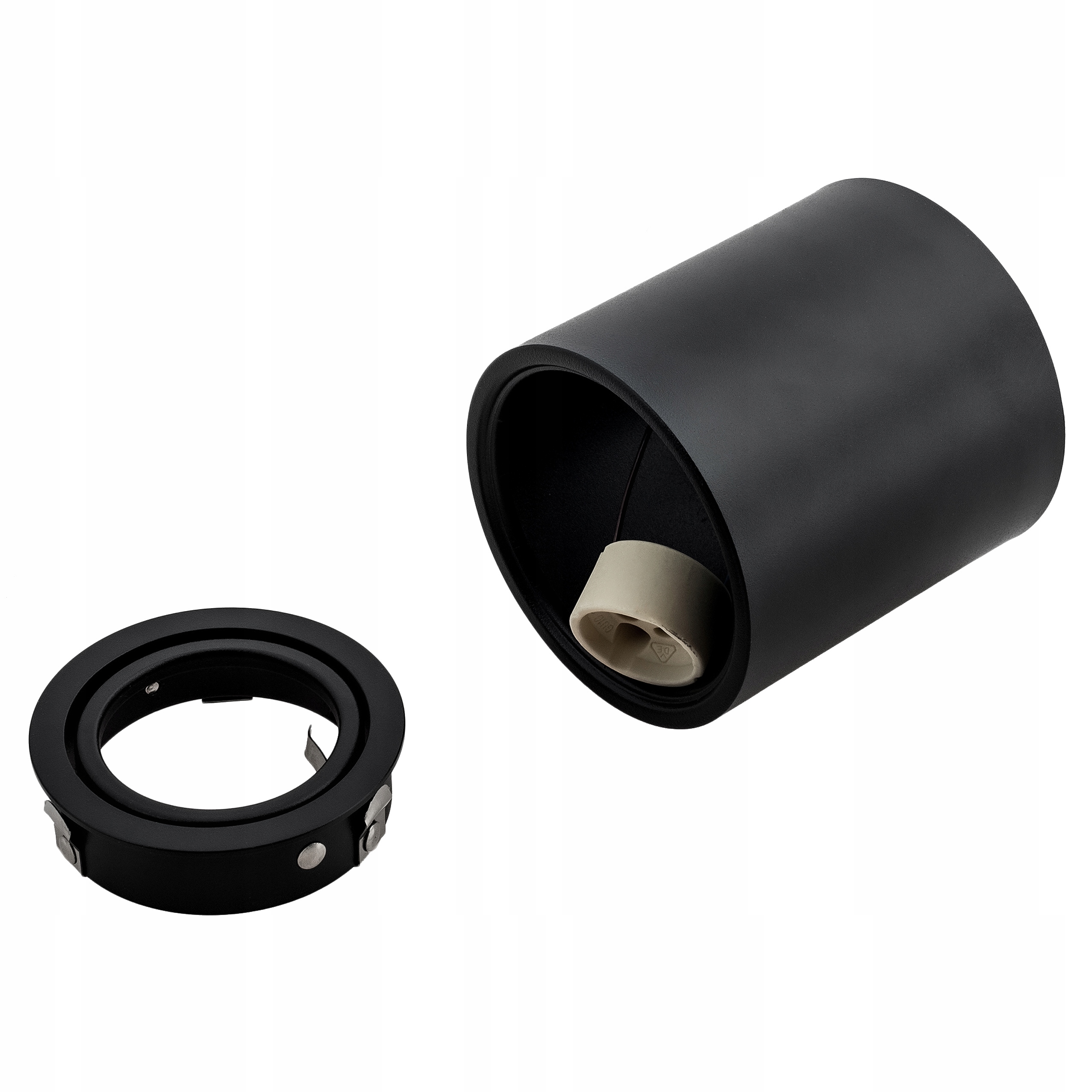 SPOT OPRAWA NATYNKOWA HALOGENOWA SUFITOWA tuba ruchoma GU10 6W żarówka LED Długość/wysokość 8.5 cm