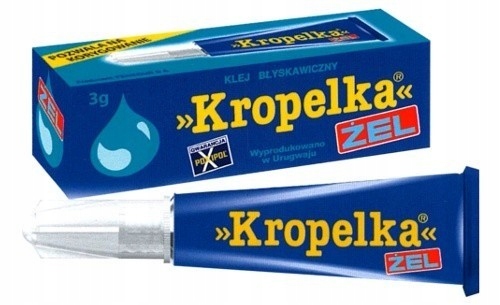 

Klej Błyskawiczny Kropelka Żel 3G Mocny