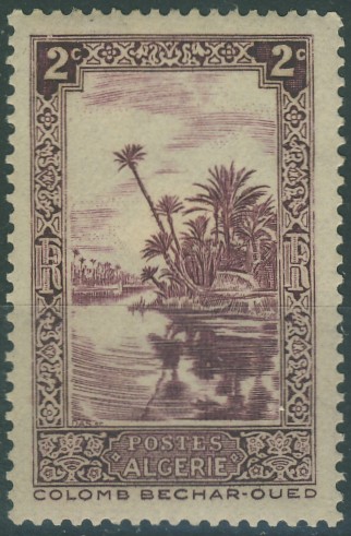 Kolonie fr. Algerie 2 cent. - Colomb Bechar