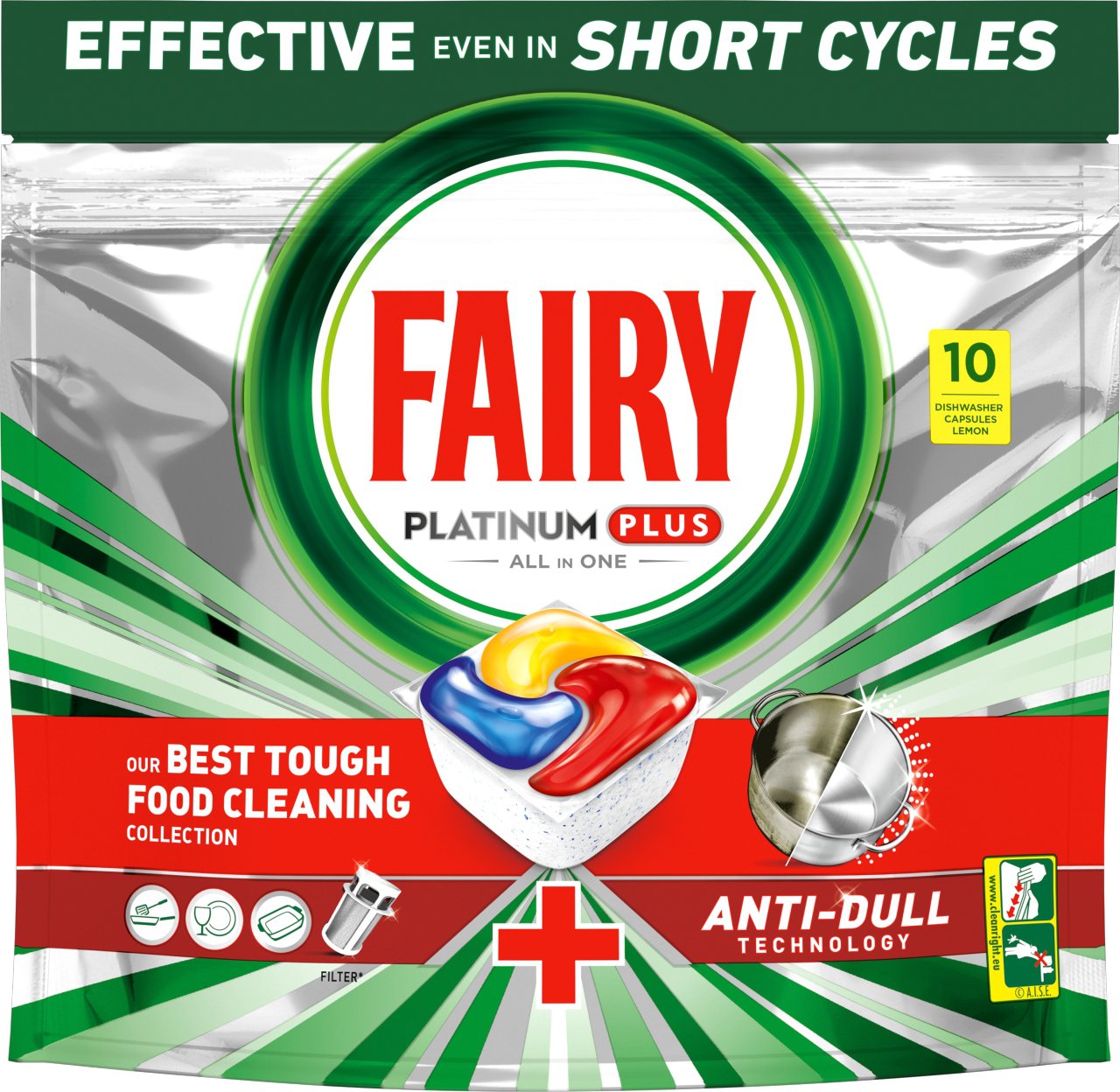 

Fairy Platinum Plus Cytryna All In One 10 Tabletek