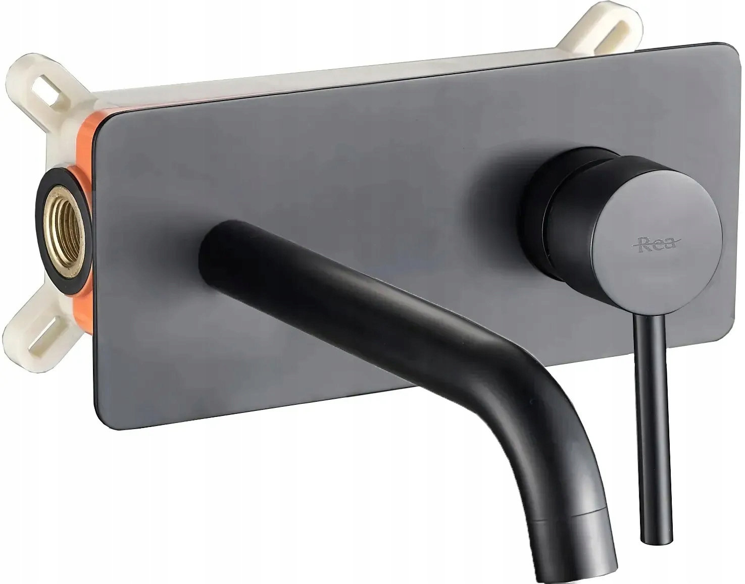 

Bateria Podtynkowa Czarna Viva Black + Box - Rea