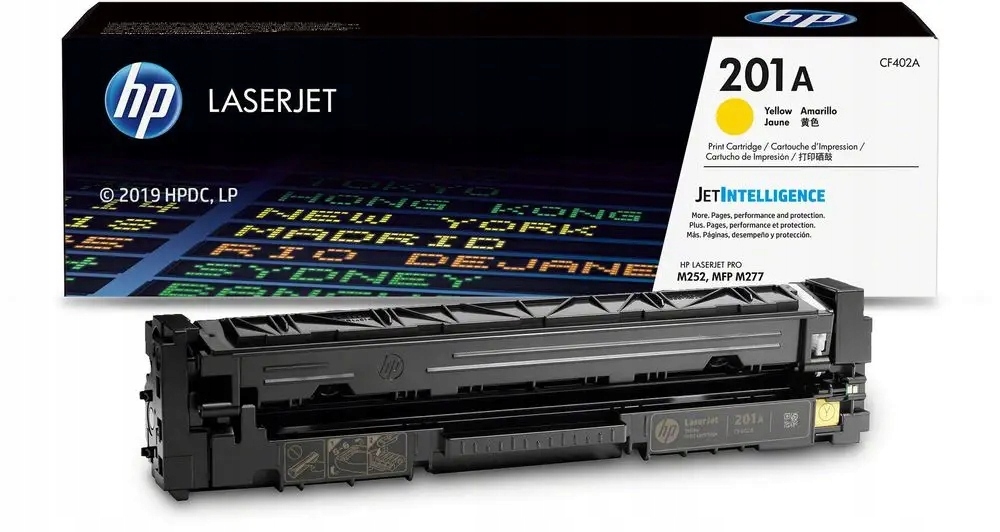 Toner Hp 201A CF402A żółty (yellow)