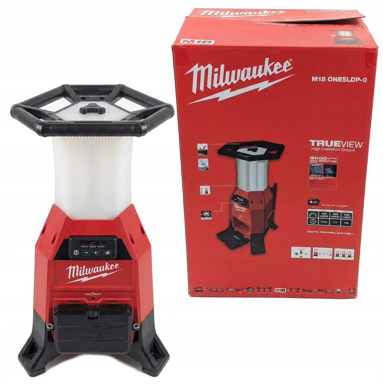 Akumulátorová lampa 360 M18 ONESLDP-0 IP54 Milwaukee