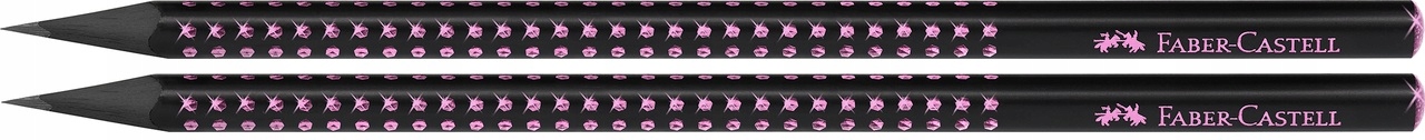 FABER-CASTELL Zestaw ołówek Sparkle 2 sztuki + gumka + temperówka Sleeve Marka Faber-Castell