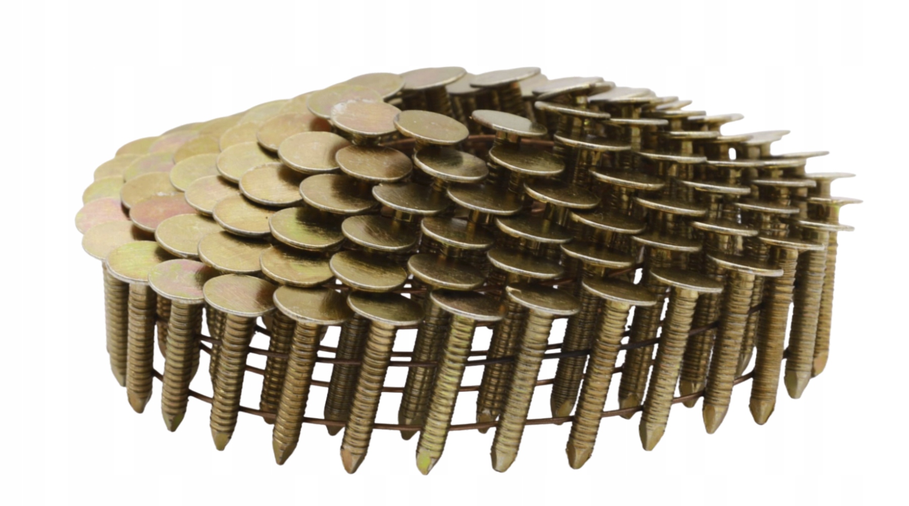 Gwoździe papowe na drucie Papiaki 3,1x19mm Pierścieniowe Ocynk 16° 7200szt.