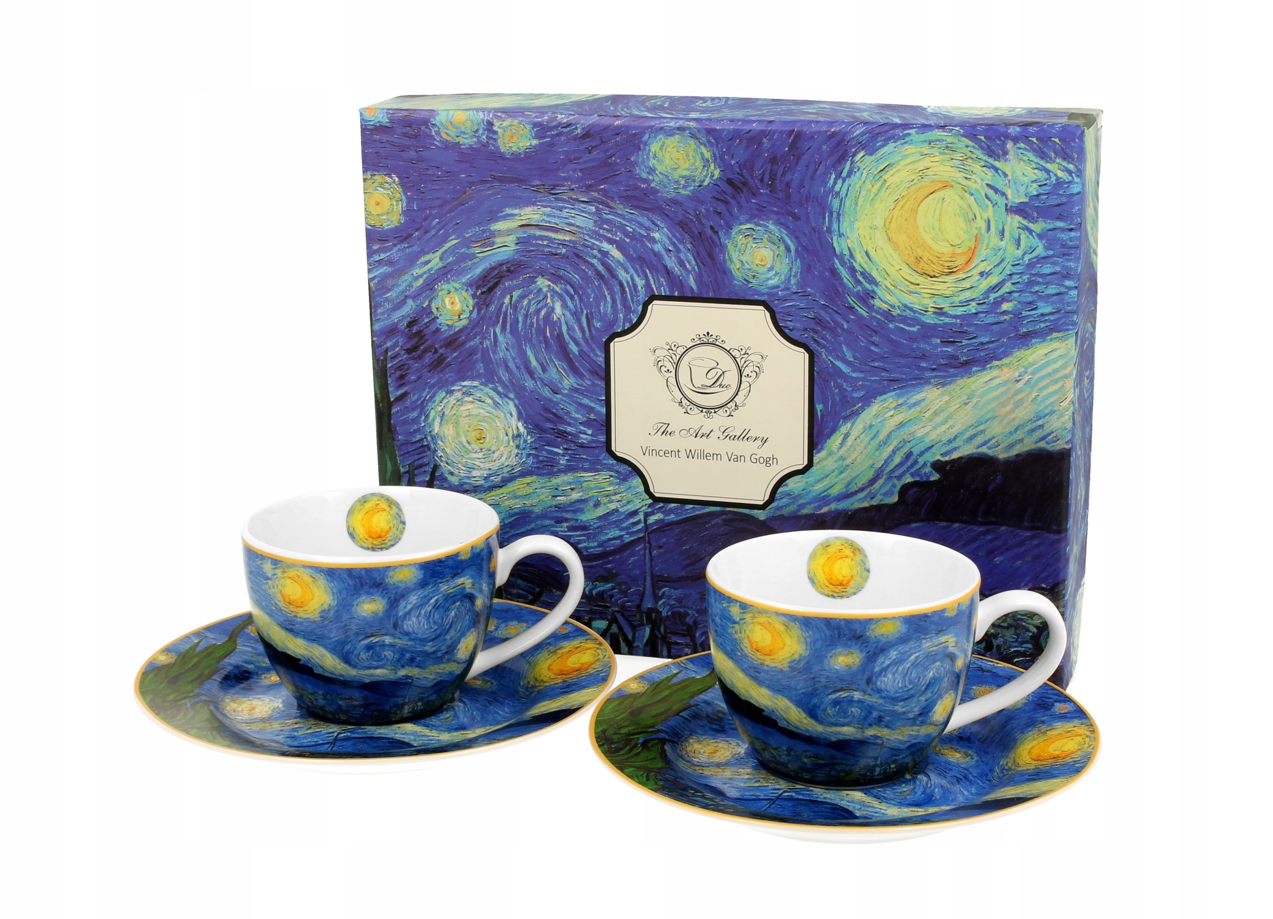 

2 Filiżanki espresso 110ml Gwiaździsta Noc V Gogh