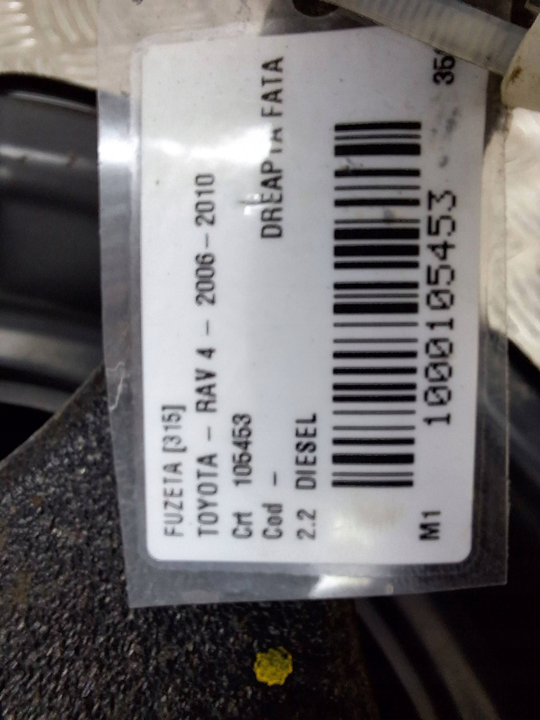 swing right front TOYOTA RAV4 III 06-12 2.2 D4D