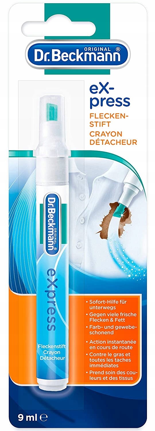 

Dr. Beckmann Express, sztyft do usuwania plam, 9ml