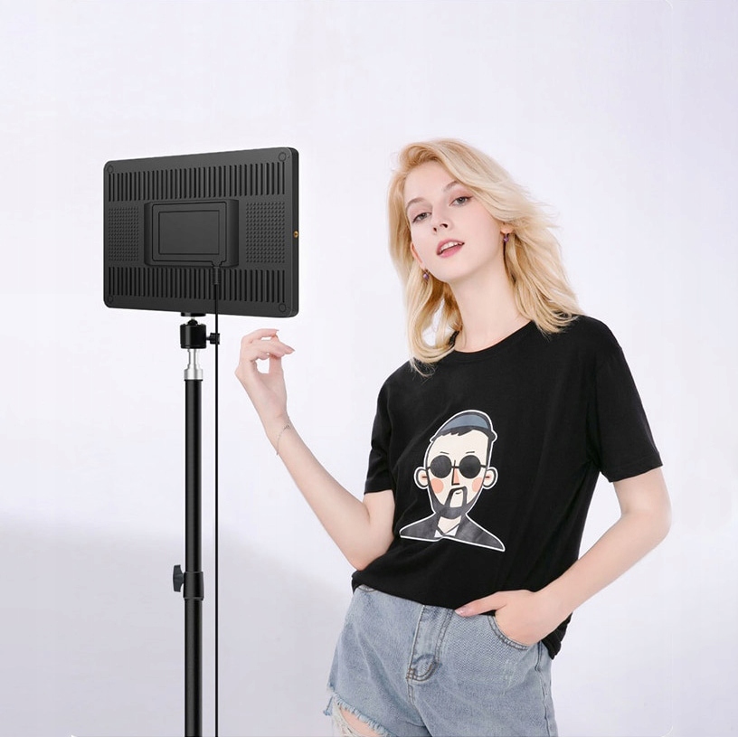 Lampa Studyjna do Zdjęć 240LED ze Statywem + Pilot Marka Inna