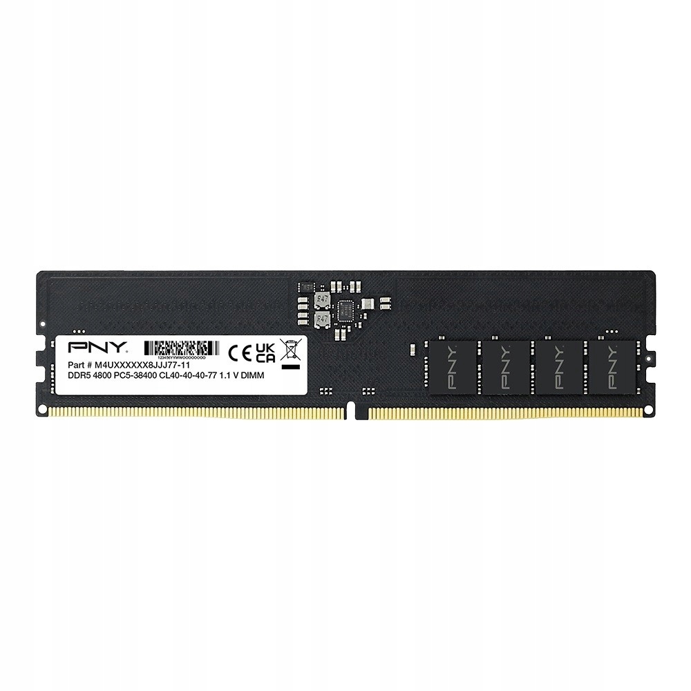 Pny Paměť 8GB DDR5 5600 DIMM Box MD8GSD55600-SB