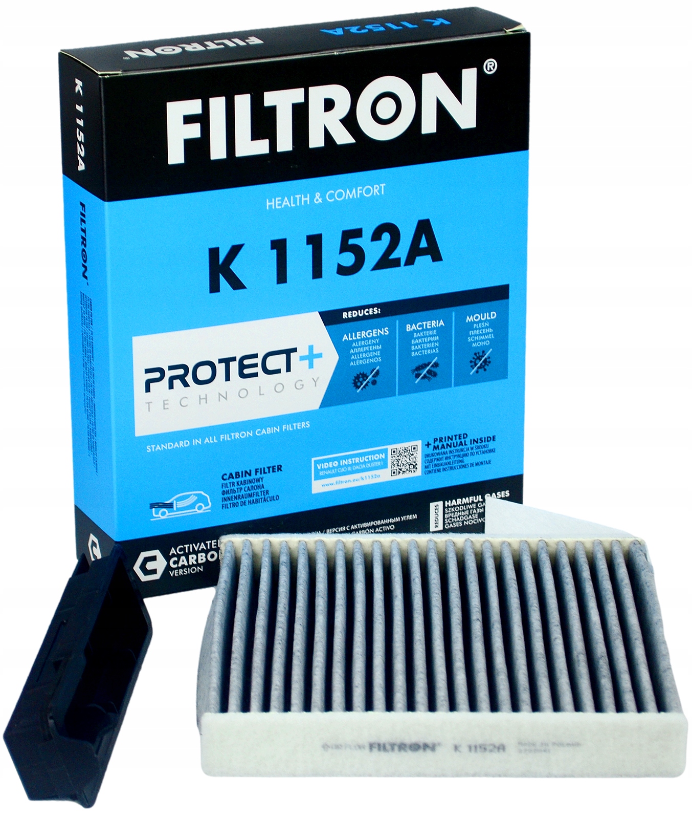 

Filtron Filtr Kabinowy Węglowy Renault Clio III 3