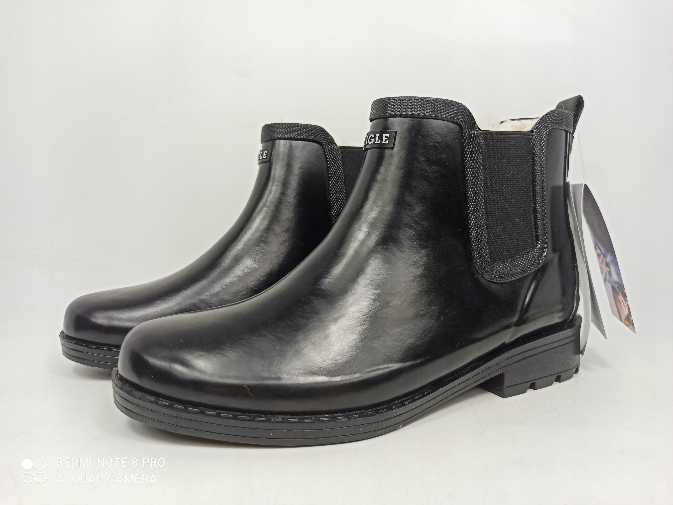 Aigle CARVILLE - Kalosze ocieplane 40 Kolor czarny