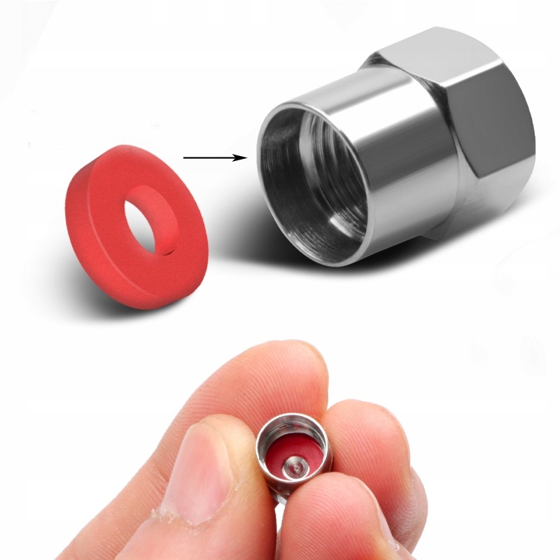 SOLIDNE NAKRĘTKI NA WENTYLE METALOWE KAPTURKI RENAULT 4 SZTUKI CZARNE Producent Inny