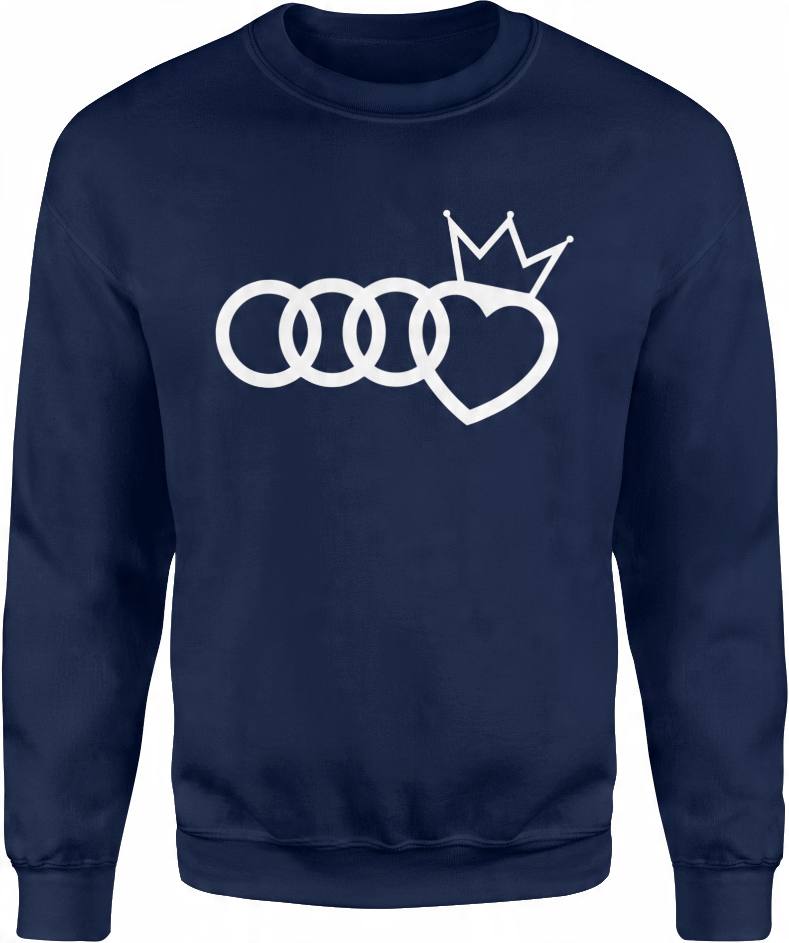 

Męska Bluza Bawełniana Z Nadrukiem Audi Rozm. M