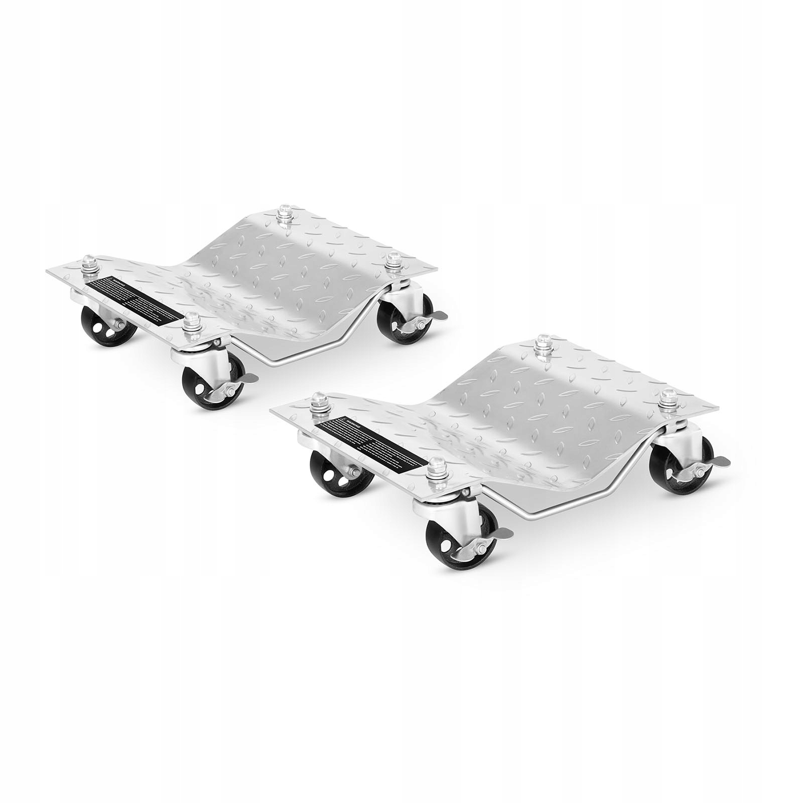 Valčekový Vozík Na Premiestňovanie Vozidiel Pod Kolesá, Sada 2 Ks