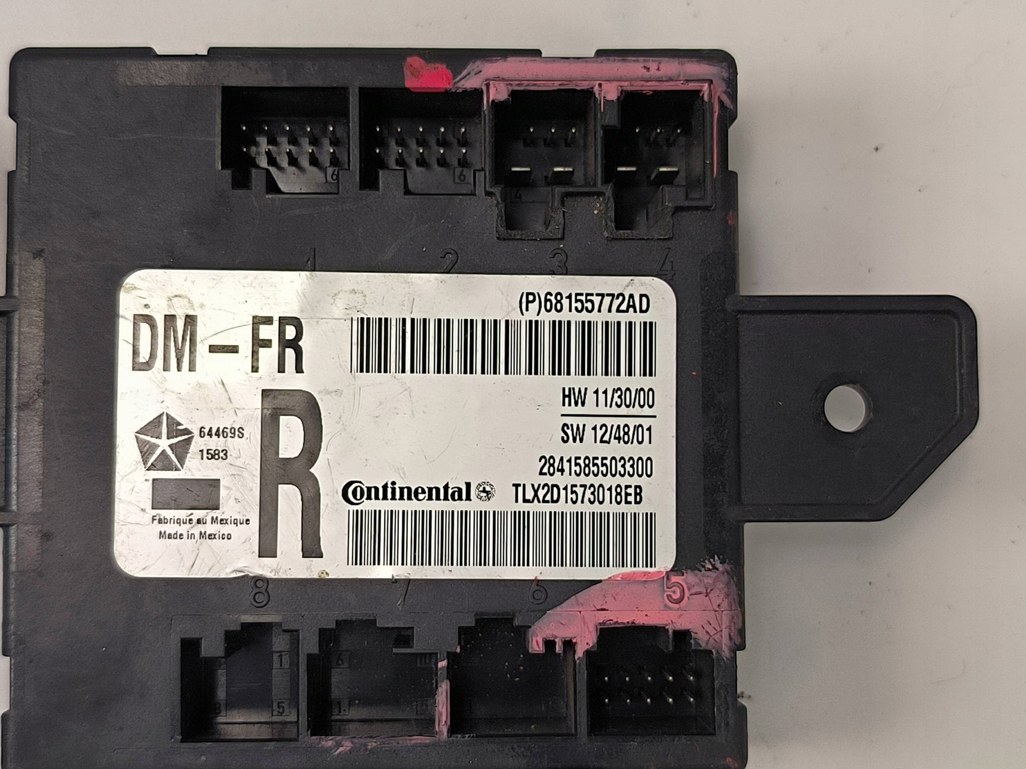 module door 68155772AD FIAT FREEMONT