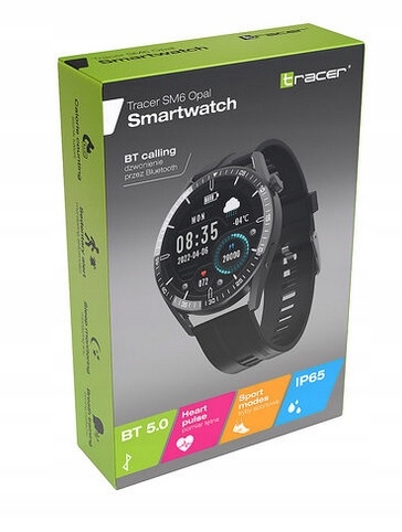 Smartwatch Tracer SM6 Opal czarny Marka Tracer