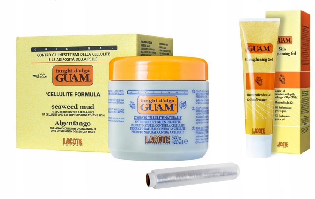 

Guam Koncentrat Na Cellulit 0,5KG + Folia 300M+ŻEL