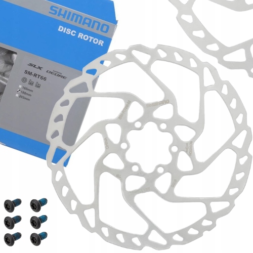 Brzdový kotouč Shimano Slx RT66 180 mm SM-RT66 180 mm, upevnění 6 šroubů Box