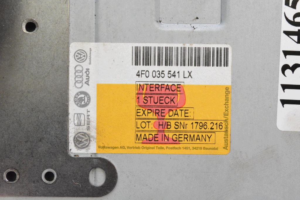 RADIO radio TUNER 4E0910541Q AUDI A6 C6 04-08
