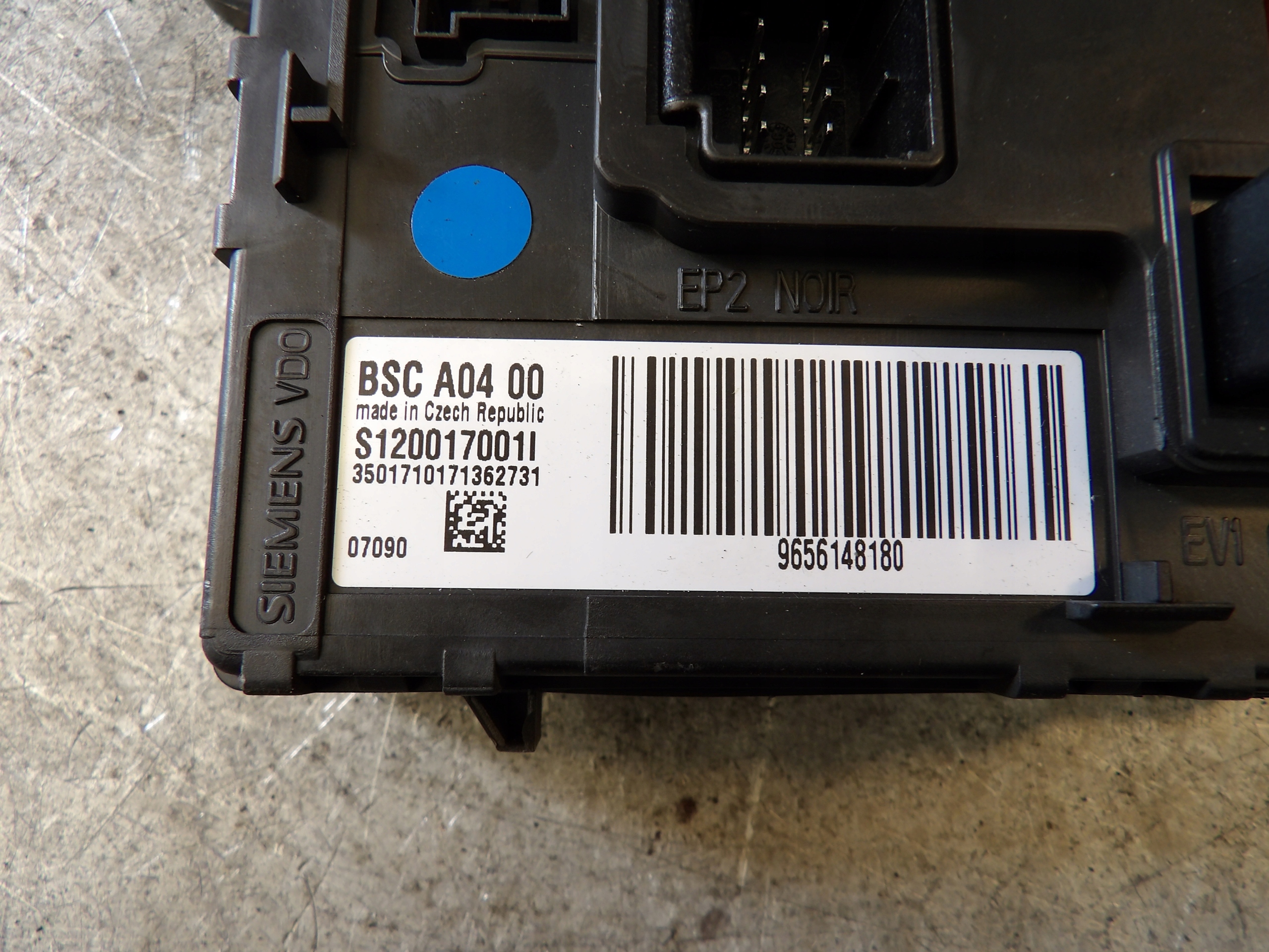 Citroen C6 modulo BCS 9656148180 S120017001I BSCA0400