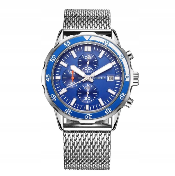 Pánské hodinky Ochstin náramek mesh chronograf datumovka