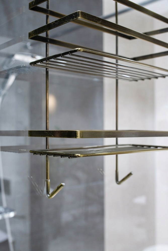 Półka druciana AWD Interior złota przykręcana 1708 Marka AWD Interior