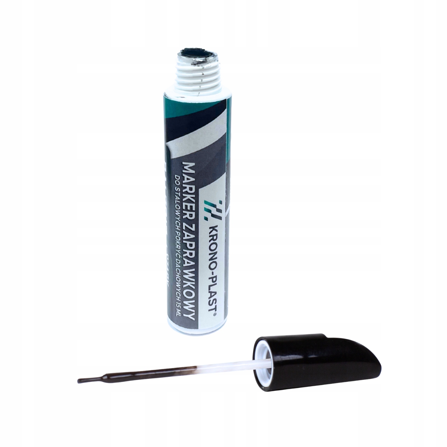 Marker zaprawkowy LAKIER do blach 15 ml ANTRACYT RAL 7016 Grubość 1 mm